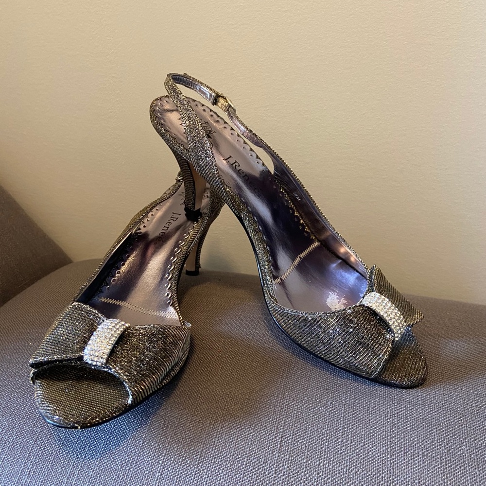 Sparkly high heels